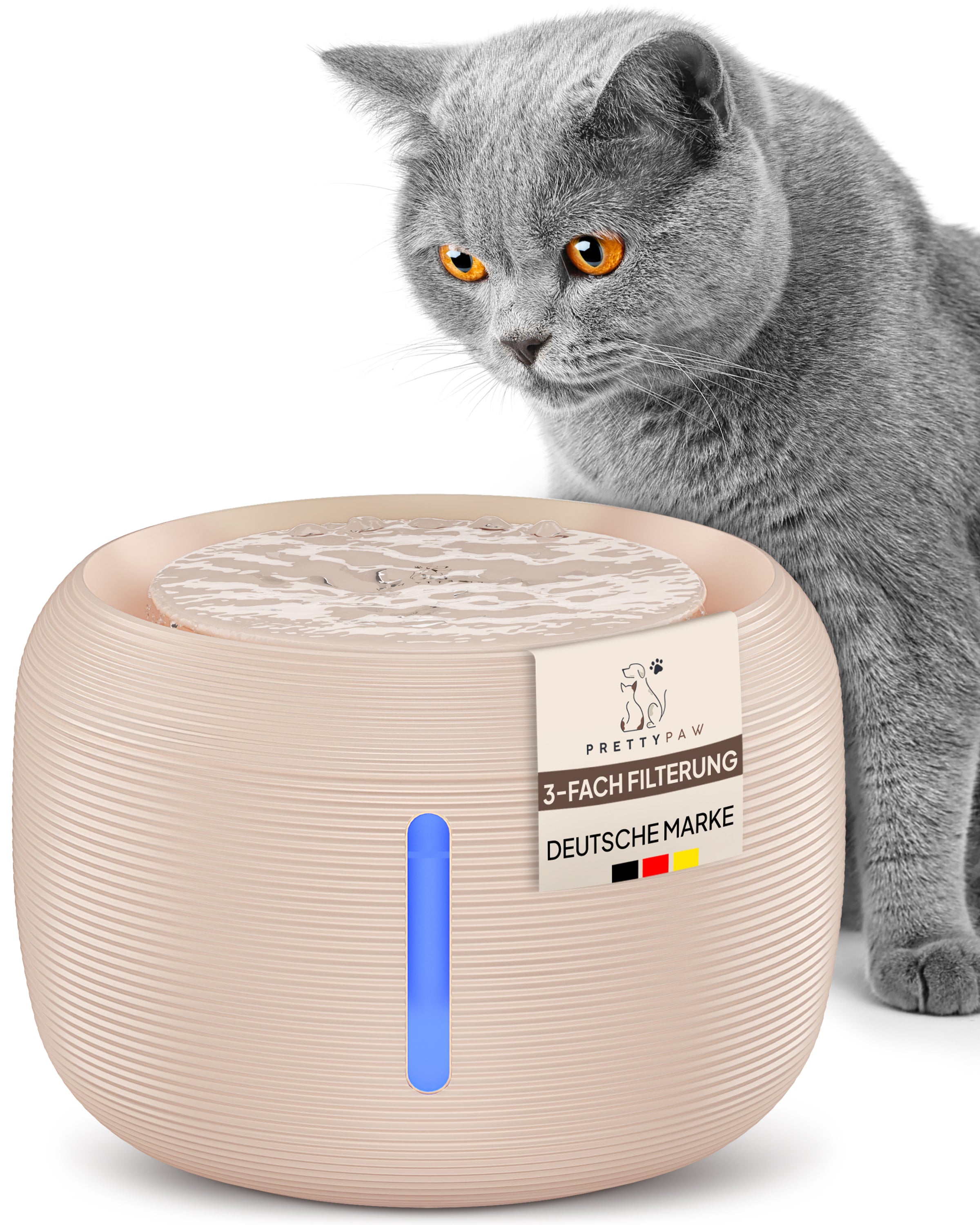 Katzen Oase - Pretty Paw© Trinkbrunnen für Katzen