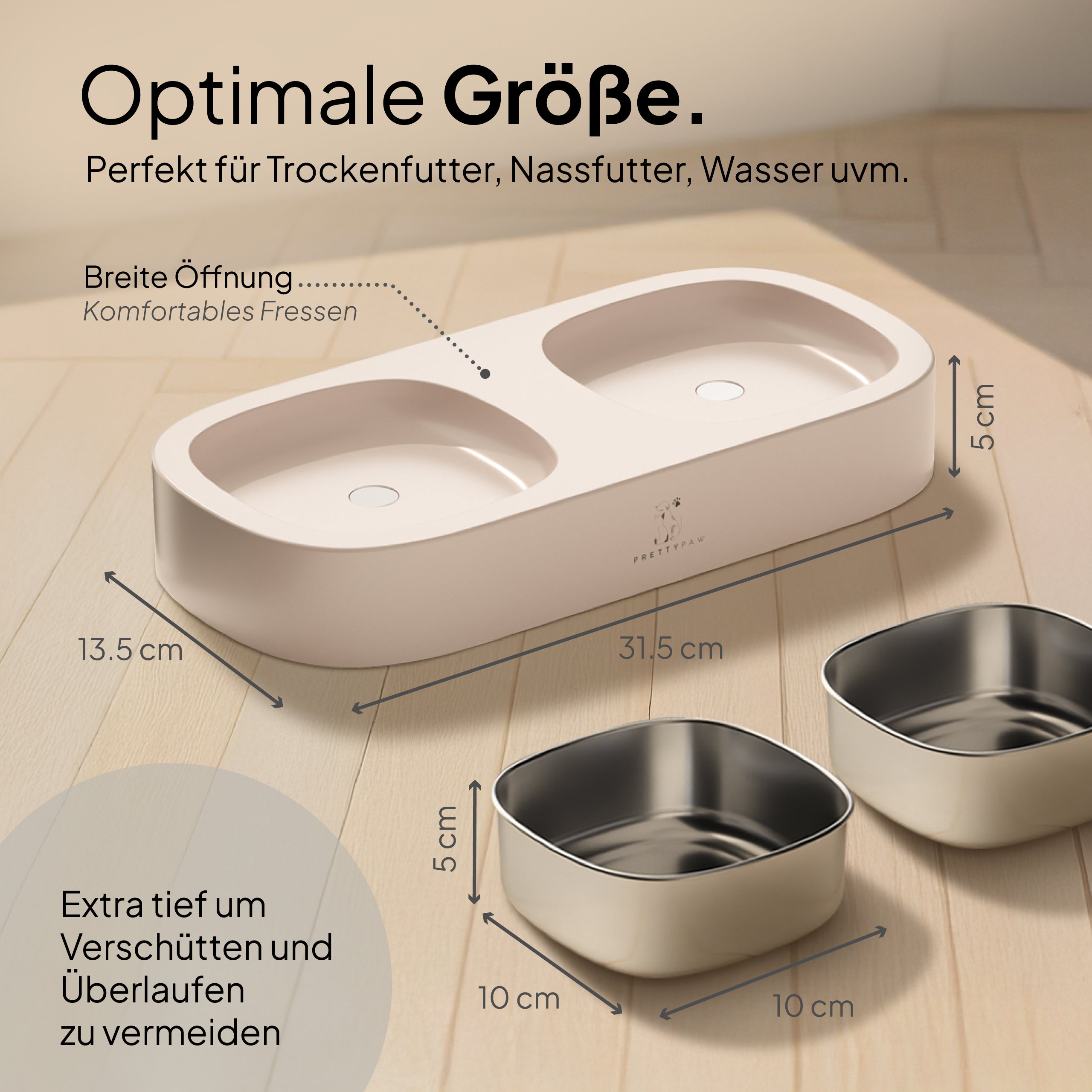 Pretty PAW® Erhöhter Katzennapf