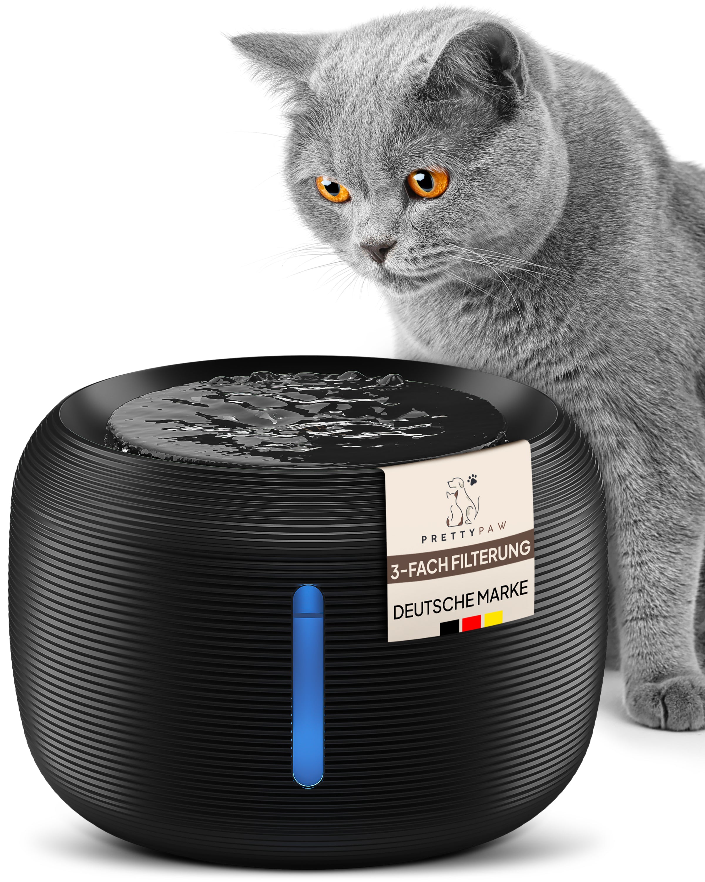 Katzen Oase - Pretty Paw© Trinkbrunnen für Katzen