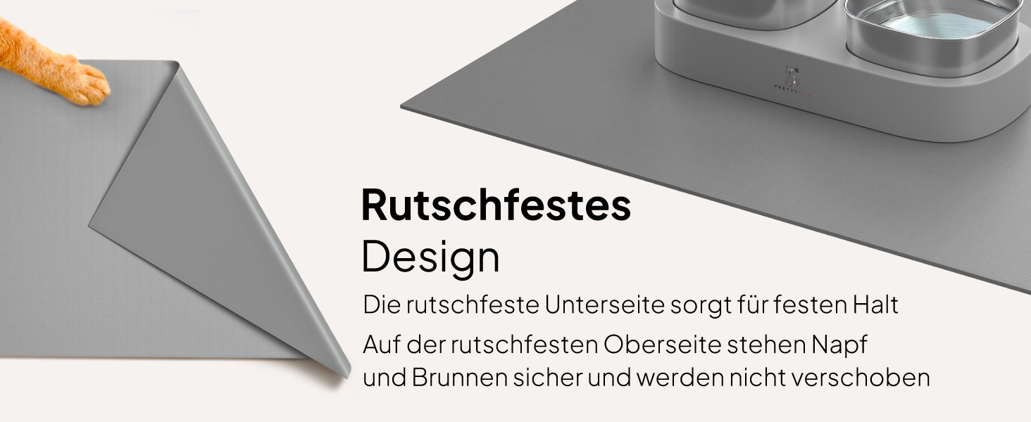Rutschfeste Futtermatte
