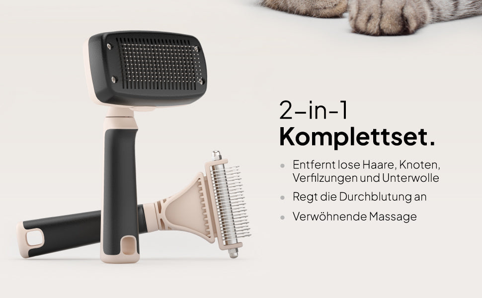 2 in 1 Set Bürste