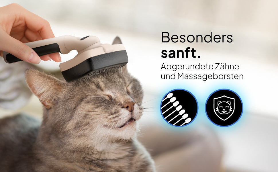 Besonders sanfte Massagebürste