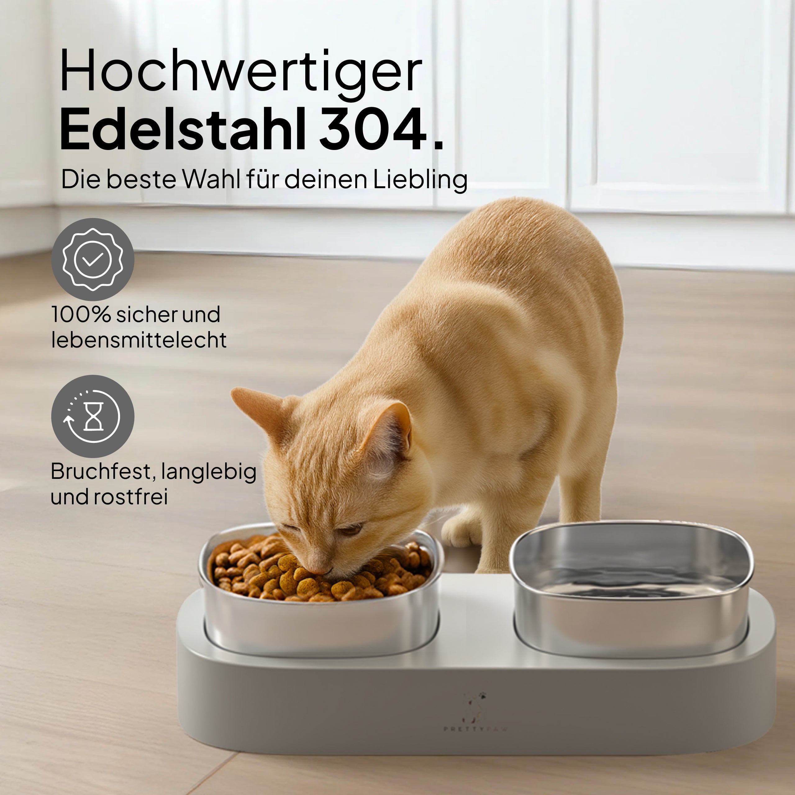 Pretty PAW® Erhöhter Katzennapf